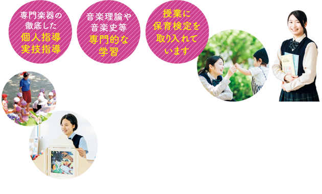 音楽・保育コース背景