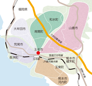 スクールバスの地図の写真